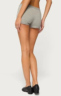 Edikted Edele Knit Micro Shorts