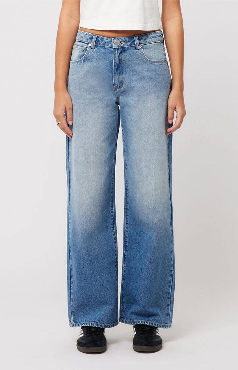 ABRAND Jenna 95 Mid Rise Baggy Jeans