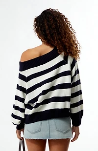 WEWOREWHAT Off Shoulder Sweater