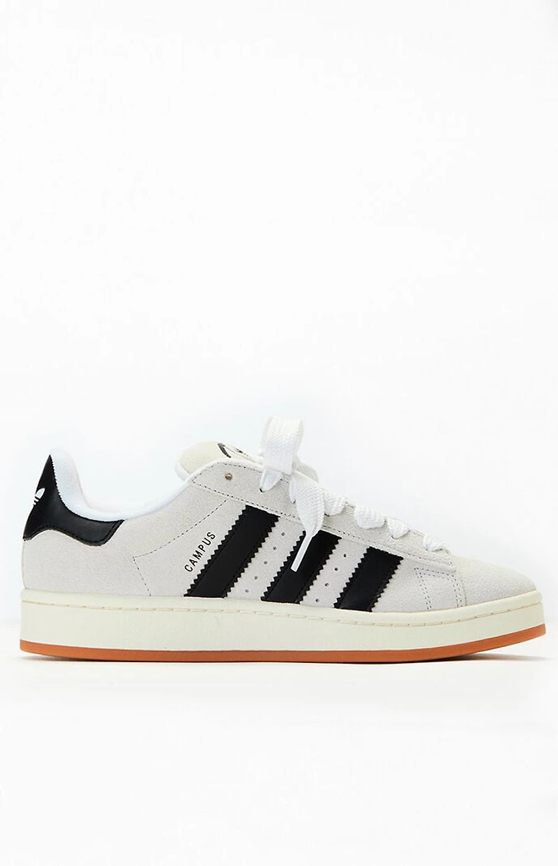 adidas Women's White & Black Campus 00s Sneakers