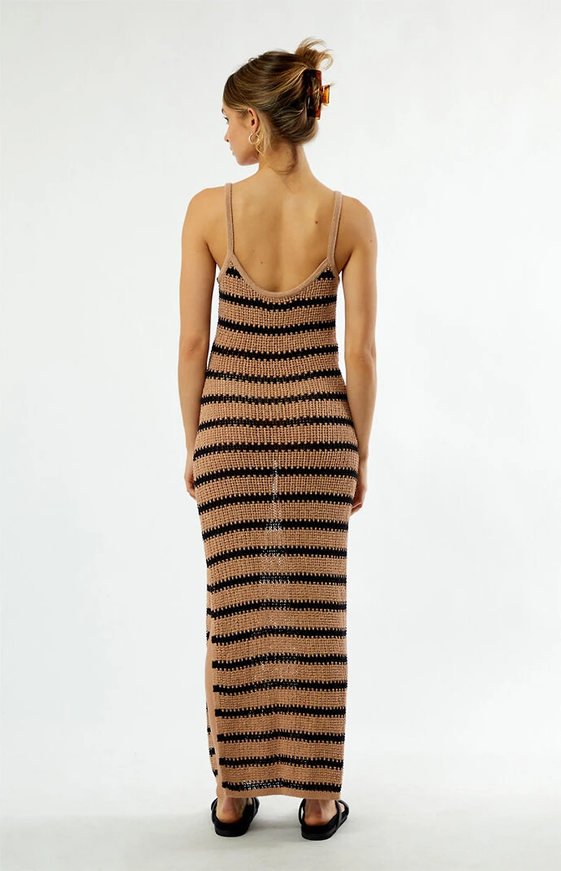 Rhythm Sol Stripe Knit Maxi Dress