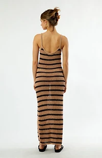 Rhythm Sol Stripe Knit Maxi Dress