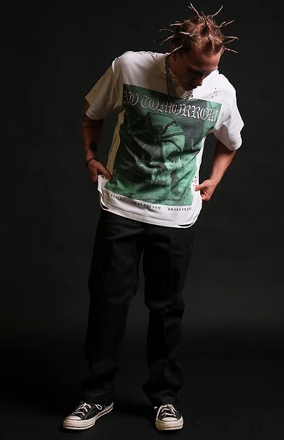 No Tomorrow x Civil Active Crawling Out Ripped Oversized T-Shirt