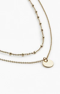 Ana Luisa Willow Coin Necklace Set