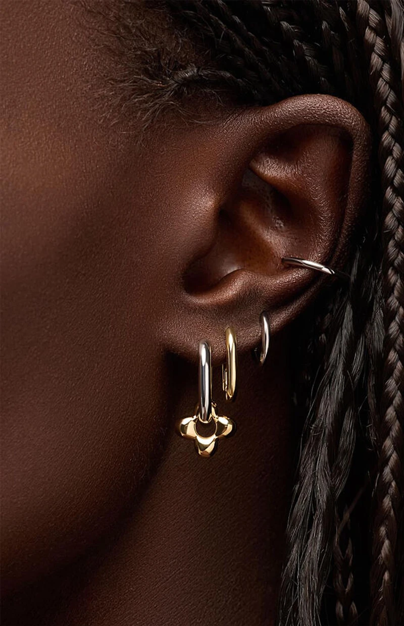 Ana Luisa Cassia Flower Hoop Earrings