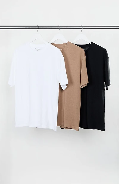 Pacsun 3 Pack Solid Color T-Shirts