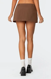 Edikted Marlie Tailored Micro Mini Skort