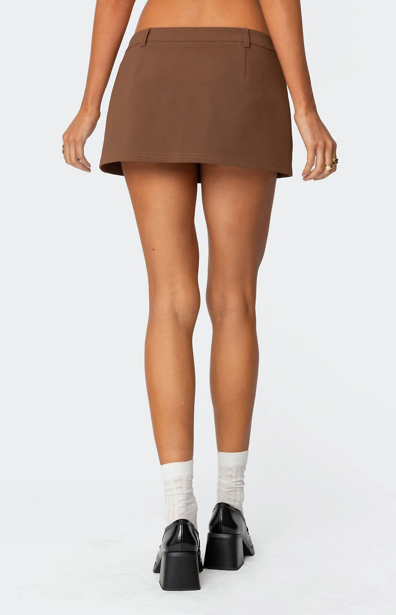 Edikted Marlie Tailored Micro Mini Skort