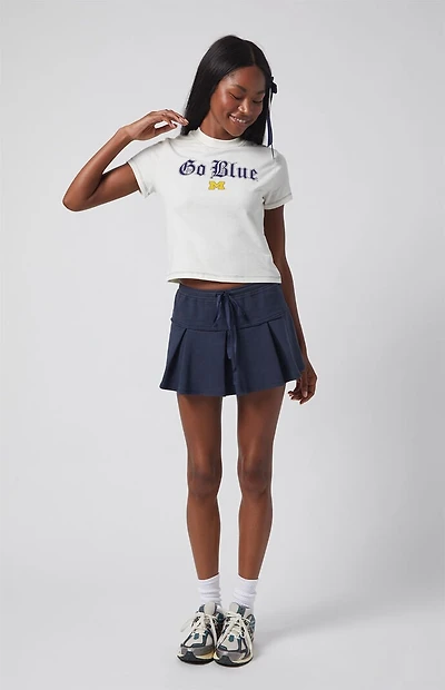WILD COLLECTIVE x Pacsun University of Michigan Go Blue Mini T-Shirt