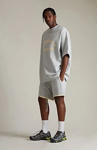 Fear of God ESSENTIALS Light Heather Grey Running Shorts