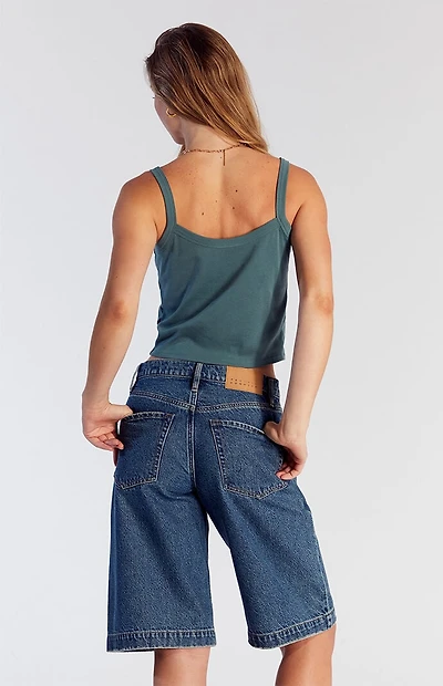 Pacsun Dark Indigo Extreme Jorts