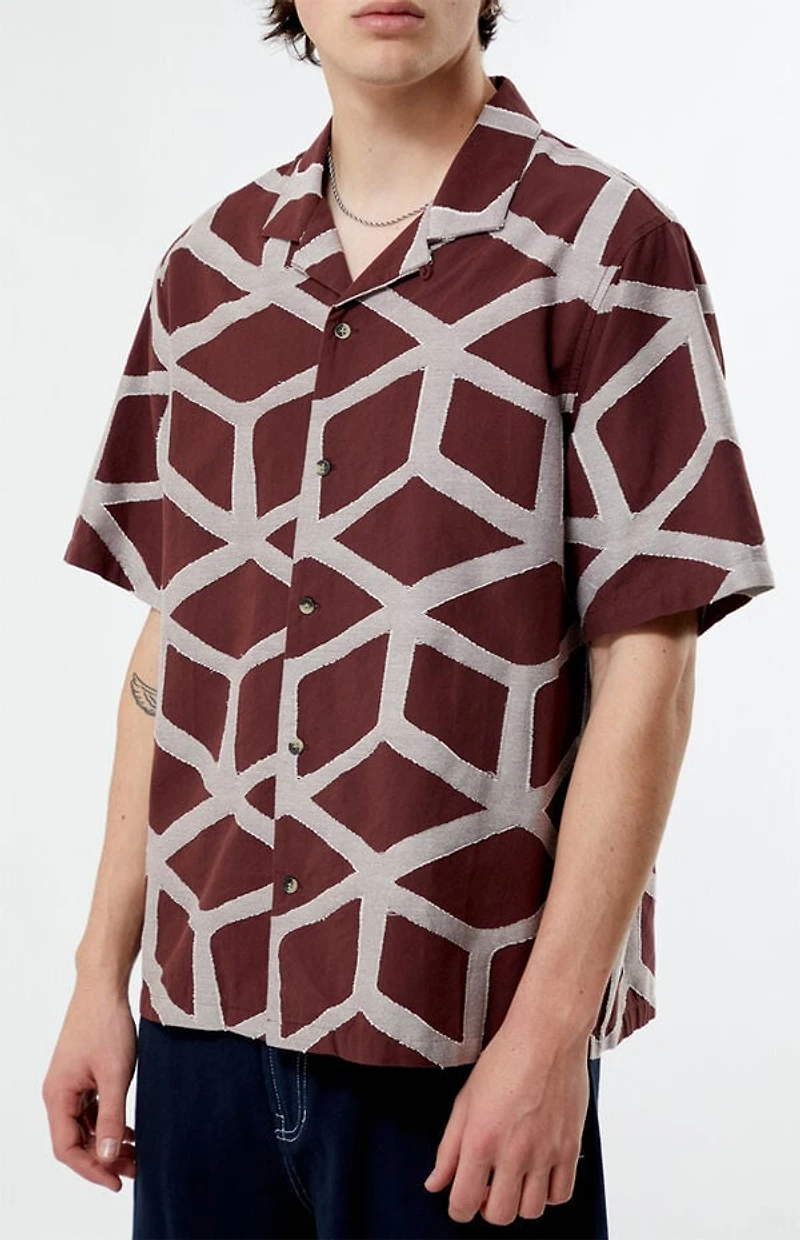 Pacsun Roman Oversized Camp Shirt