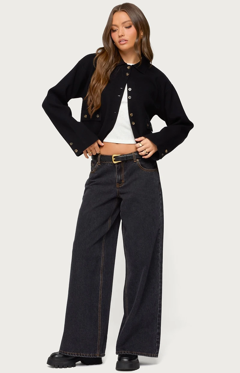 Edikted Lorne Knit Jacket