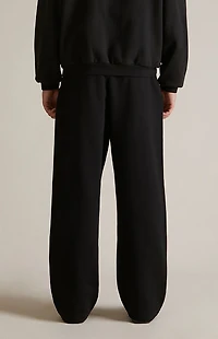 Fear of God ESSENTIALS Black Fleece Relaxed Sweatpants