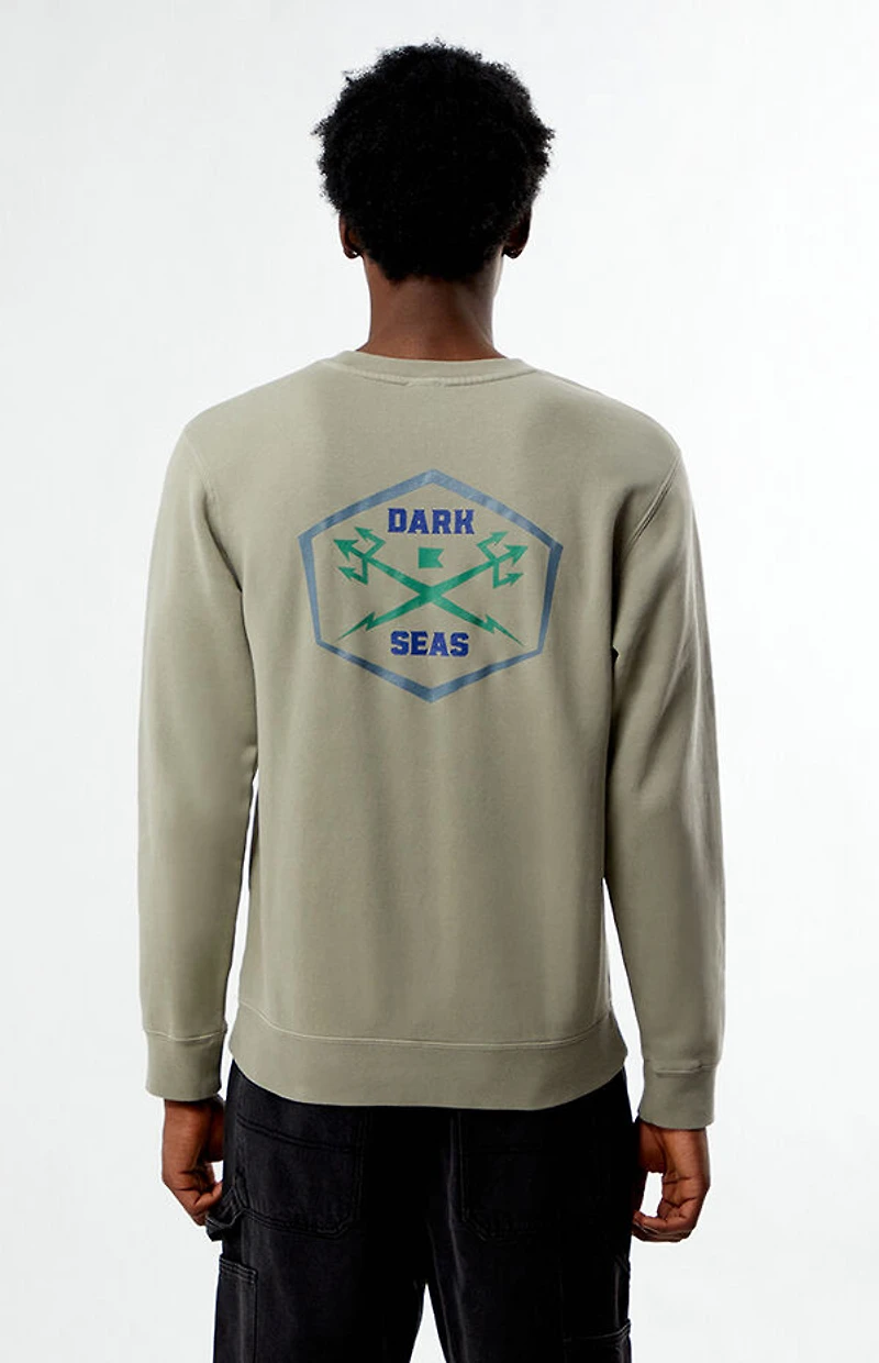 Dark Seas Pathfinder Crew Neck Sweatshirt