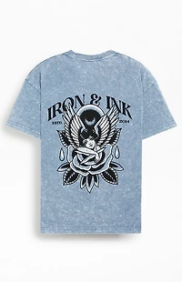 Iron & Ink Tatted Angel Boxy Oversized T-Shirt