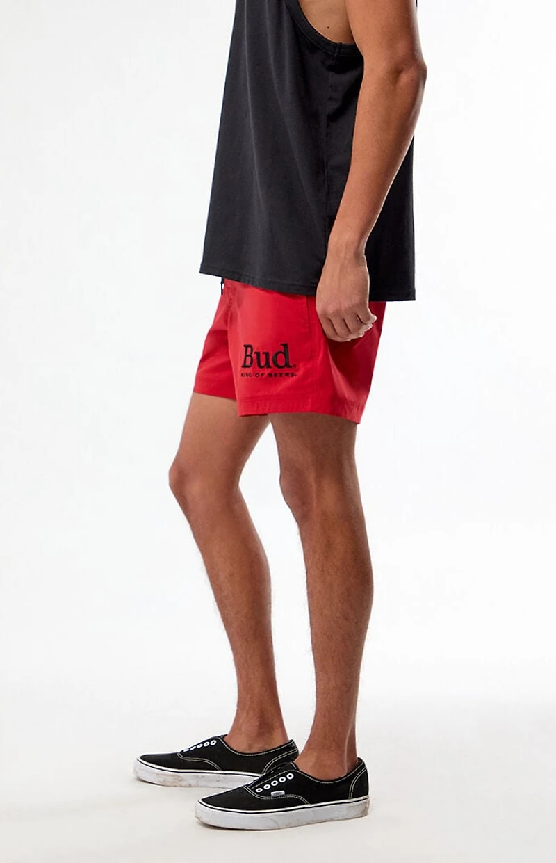 Budweiser by Pacsun Paisley Logo 5" Boardshorts