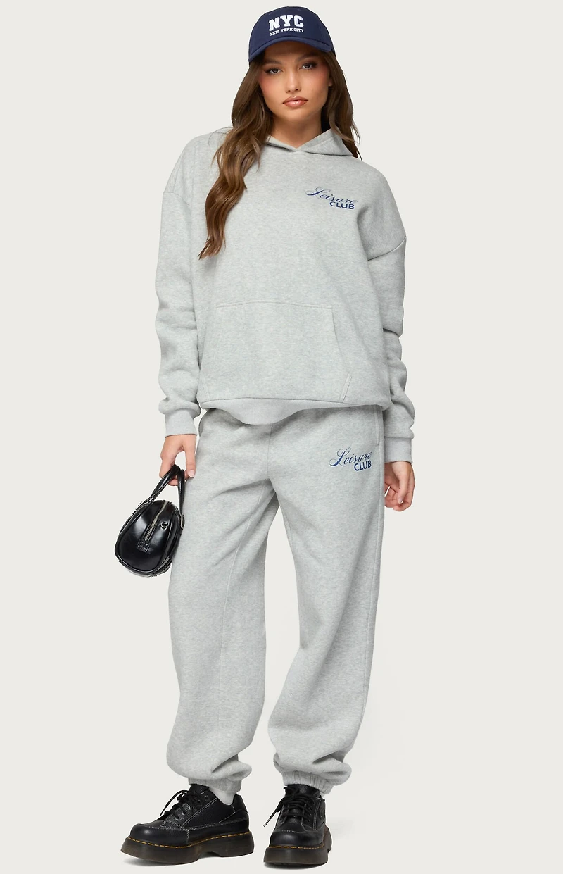 Edikted Leisure Club Hoodie