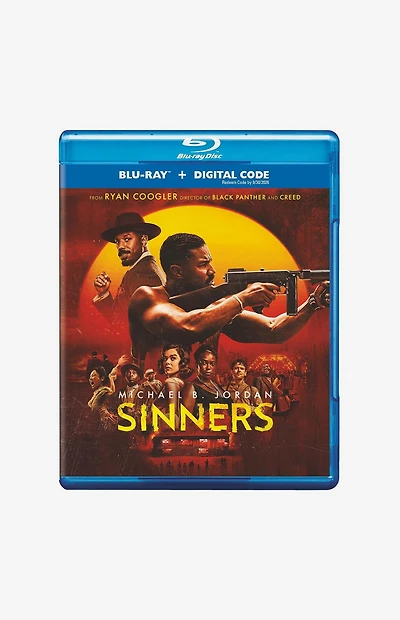 Sinners Movie Blue Ray Disc