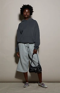Pacsun Dark Gray Ultra Soft Fleece Hoodie