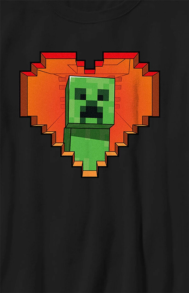 Kids Minecraft Creeper T-Shirt