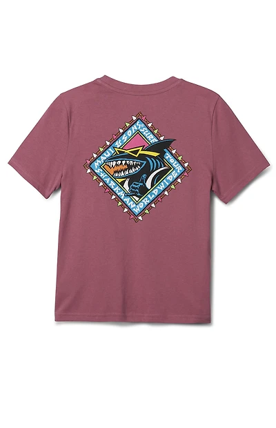 Maui & Sons Kids Shaka Shark Short Sleeve T-Shirt