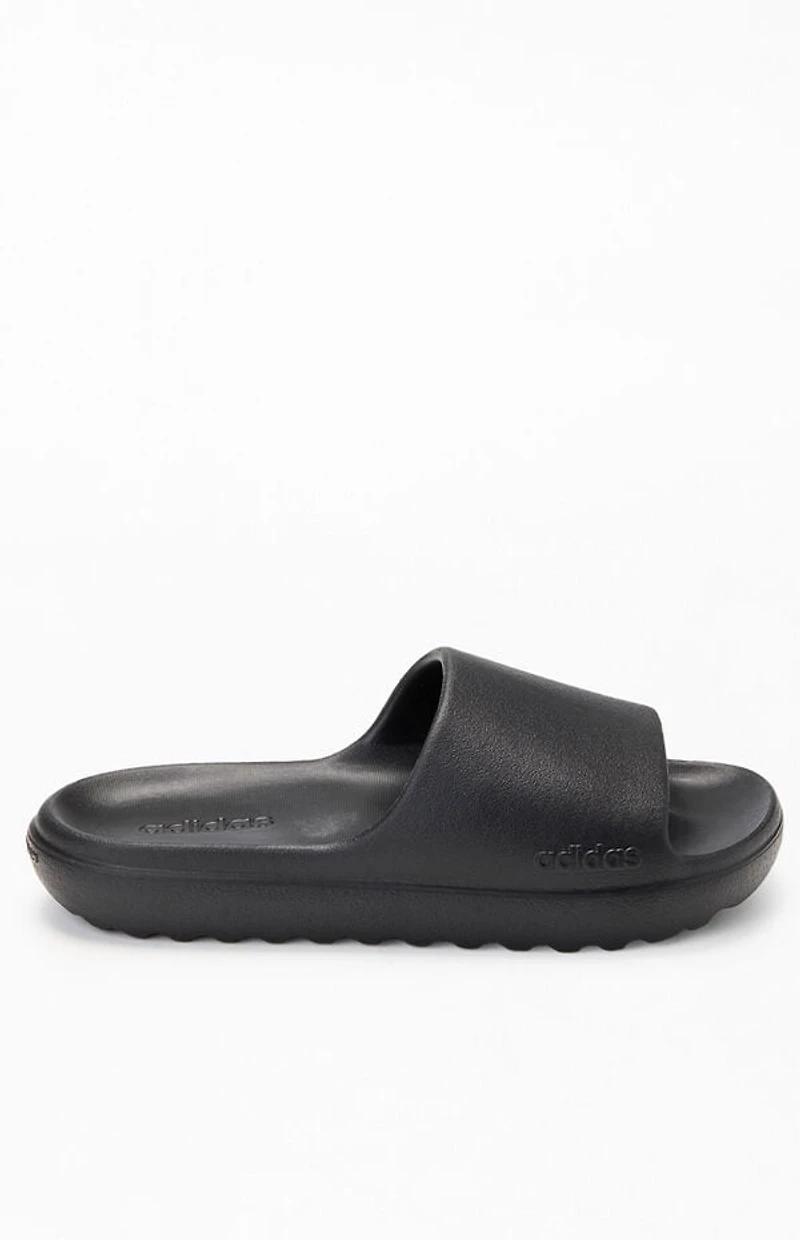 adidas Kids Black Adilette Lumia Slides