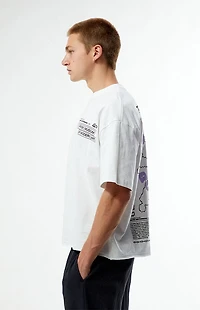 Pacsun Orbiting Connections Cropped Boxy T-Shirt