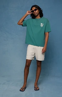 Pacsun Cream Linen Shorts