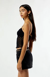 Beverly and Beck Hanna Burnout Tank Top