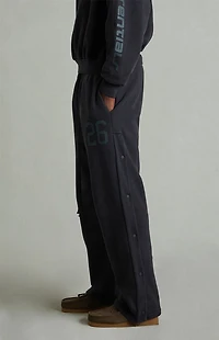 Fear of God ESSENTIALS Vintage Black Tear-Away Baggy Sweatpants