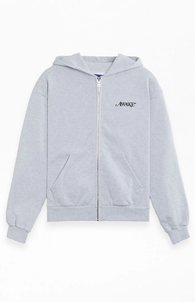 Awake NY Logo Full Zip Hoodie