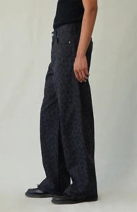 Pacsun Blake Extreme Baggy Jeans Leopard