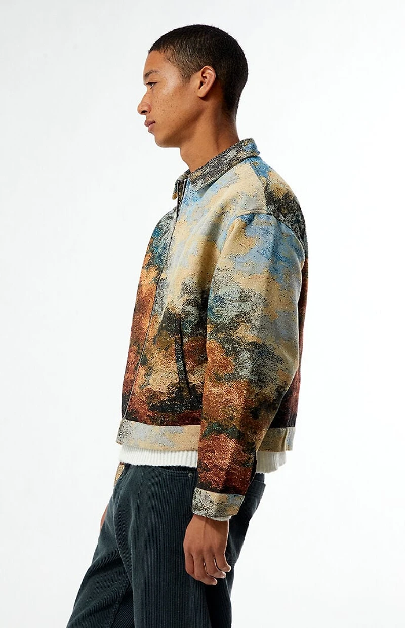 Pacsun Voice Divine Jacquard Gas Jacket