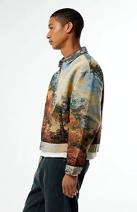 Pacsun Voice Divine Jacquard Gas Jacket