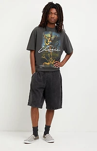 Pacsun Morgan Fleece Baggy Shorts