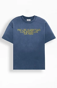 Pacsun Navy Faded T-Shirt
