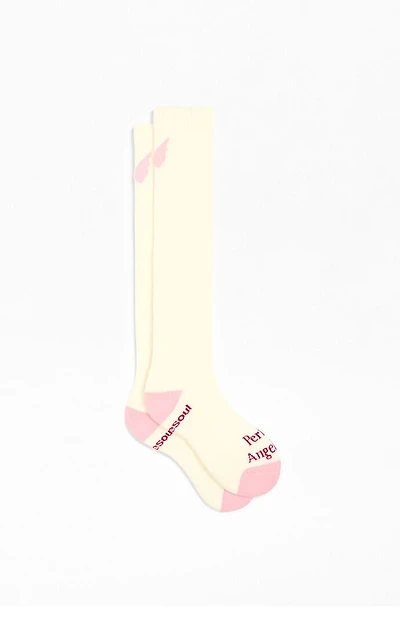 Doublesoul Chloe Cherry Ultrahigh Socks