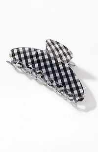 Pacsun Plaid Hair Claw Clip