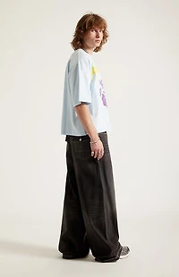 Pacsun Ryder Ultra Baggy Jeans Black Tinted