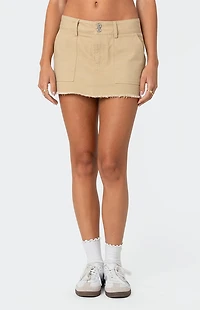 Edikted Ring Back Mini Skirt