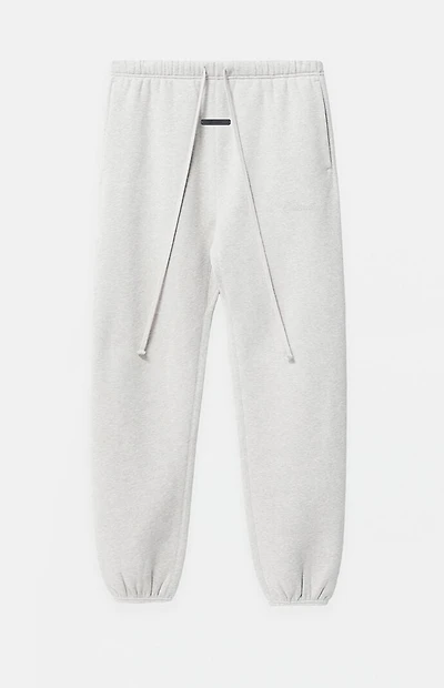 Fear of God ESSENTIALS Oatmeal Heather Signature Classic Sweatpants