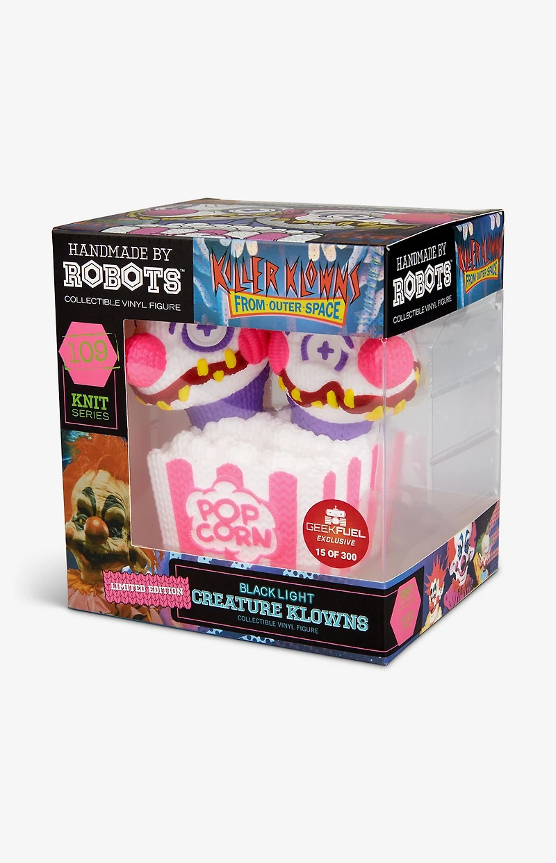 Killer Klowns Back Light Creature Klowns 109 Knit Series Vinyl Figure