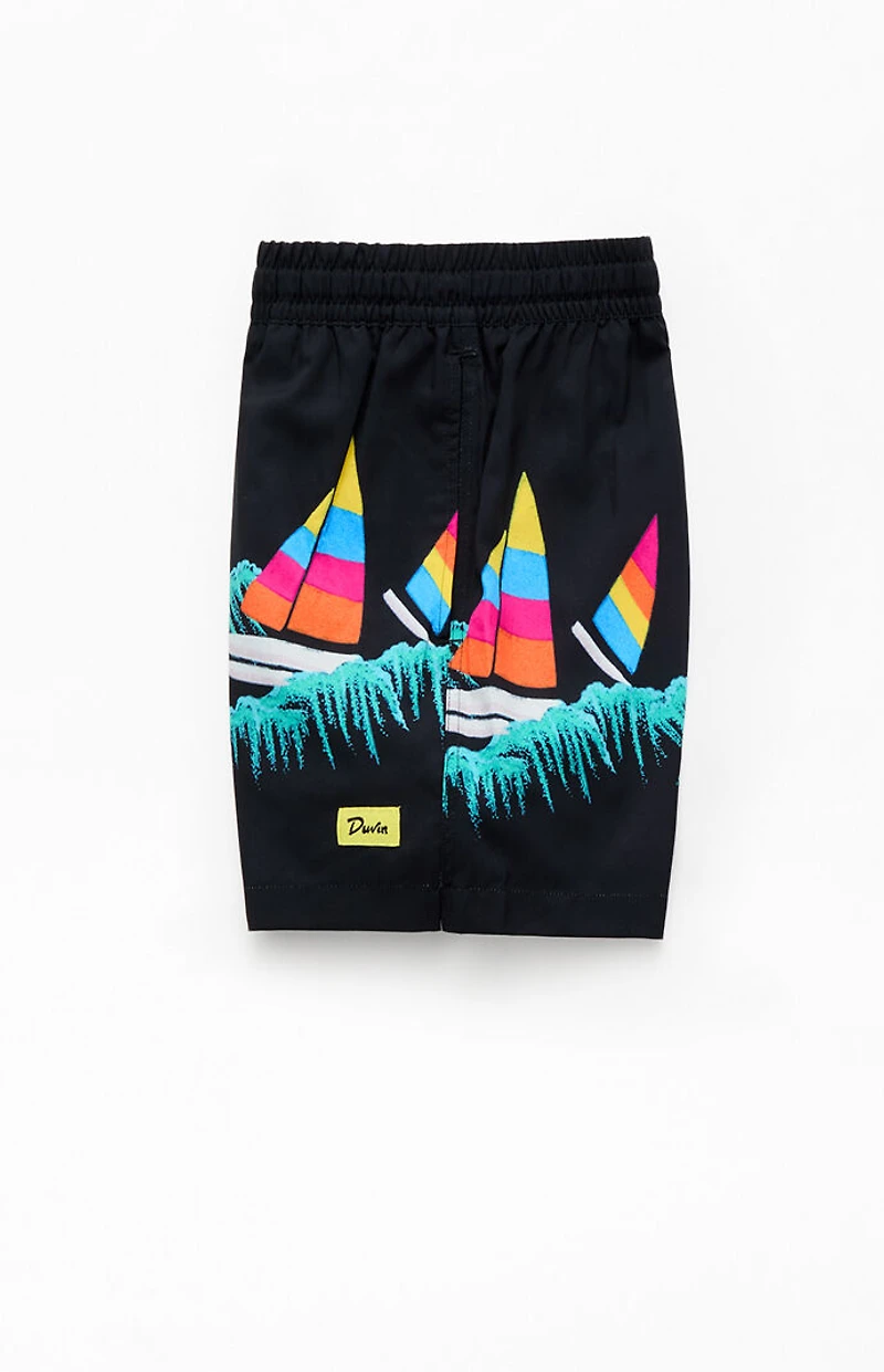 Duvin Design Sailing 4" Swim Trunks