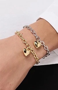 Ana Luisa Lev Two-Tone Chain Bracelet
