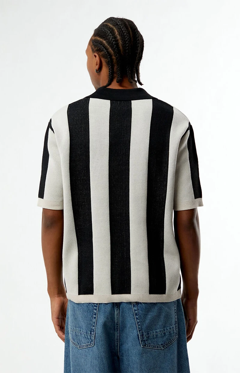 Pacsun Apex Motorsports Polo Sweater Shirt