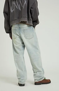 Pacsun Dylan Baggy Jeans Light Blue Tinted