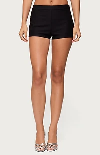 Edikted Lavilla High Rise Micro Shorts
