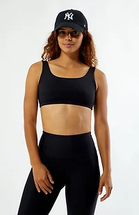 YEAR OF OURS Active Black Scoop Sports Bra