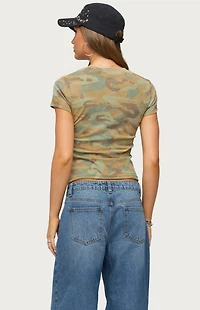 Edikted Chasidy Camo T-Shirt